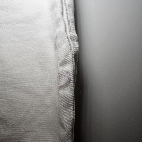 Everlane White High-Rise Kick Crop Jeans - Picture 8 of 10